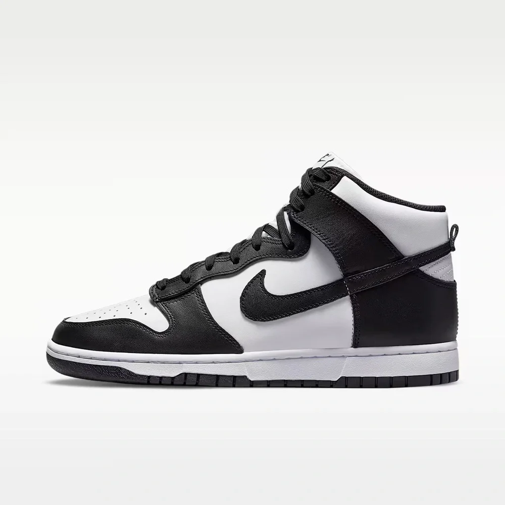 NIKE Dunk High Retro Black & White Panda High-Tops Sneakers Basketball Shoes